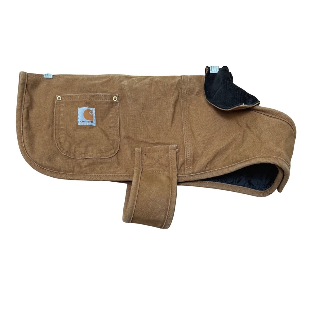 Carhartt Dog Chore Coat Brown Cotton Insulated Pet Jacket